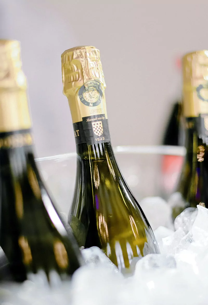 Bottles of wine