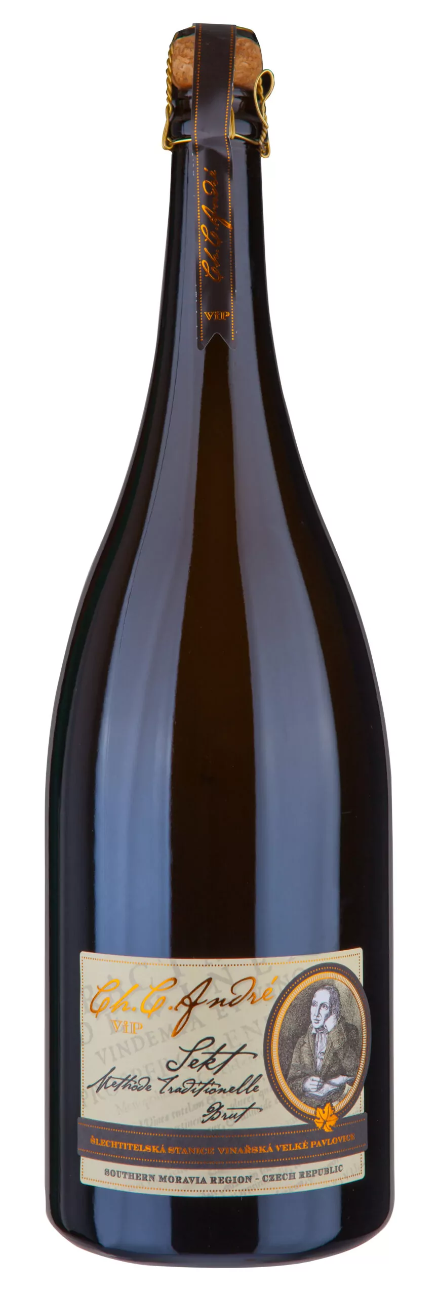 SEKT VIP MAGNUM - 1,5L - kvašeno v lahvi