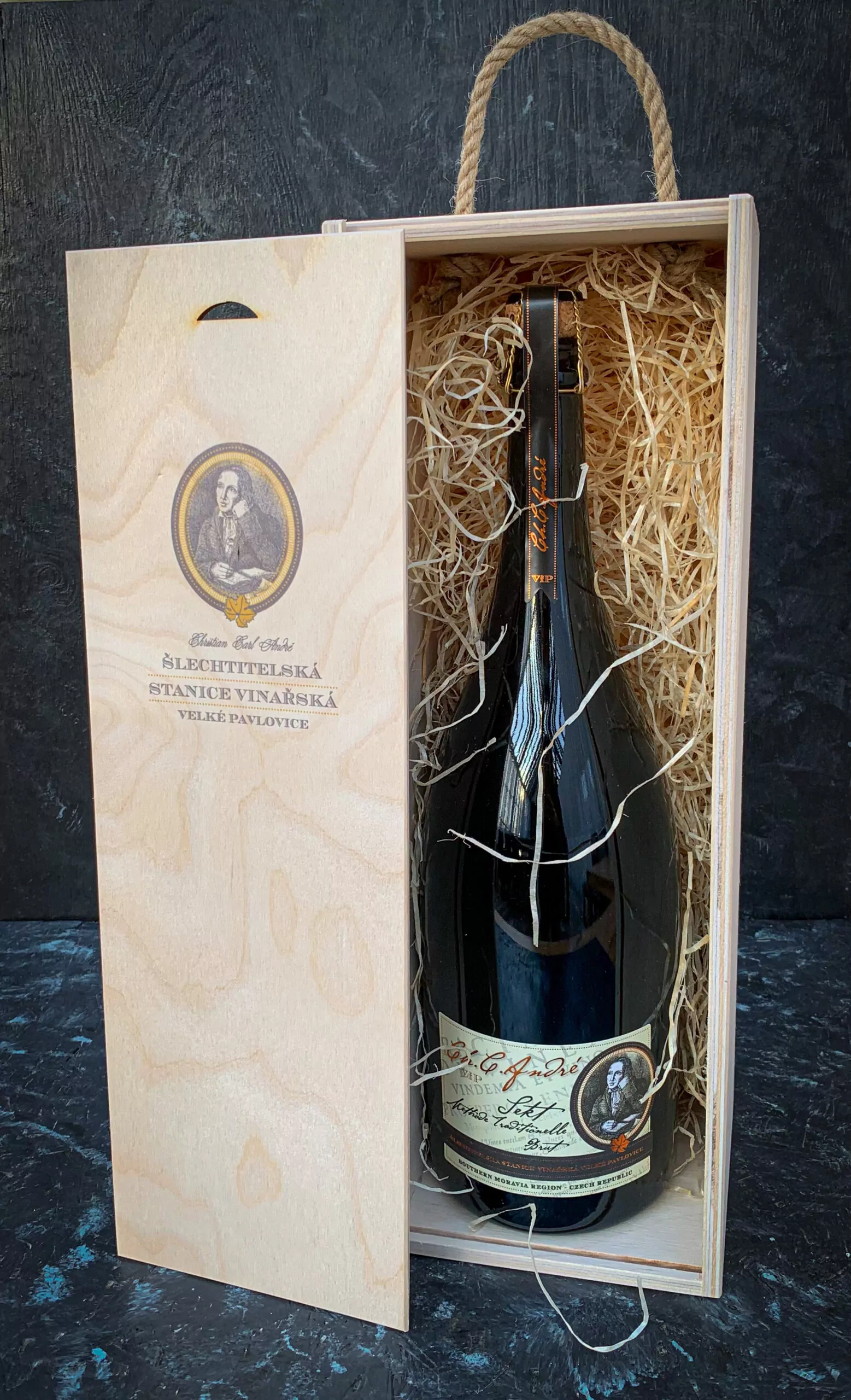 SEKT VIP MAGNUM - 1,5L - kvašeno v lahvi - Obrázek 4