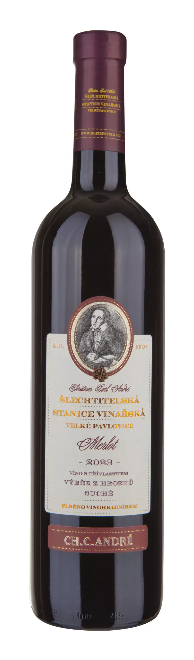Merlot výběr z hroznů - 2023 - suché