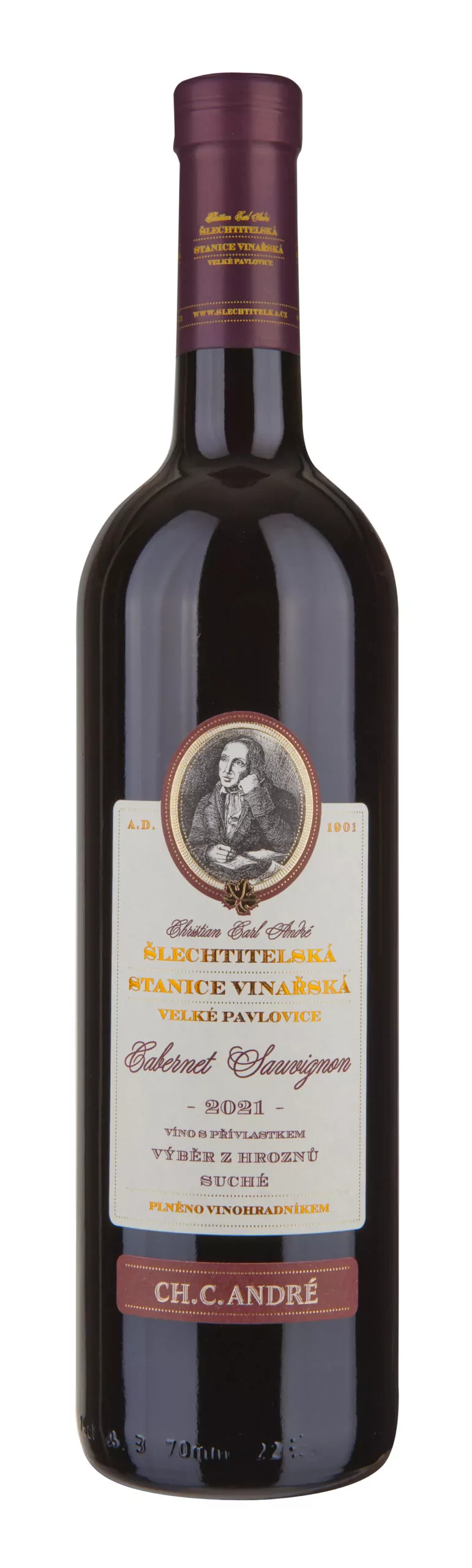 Cabernet Sauvignon výběr z hroznů - 2021 - suché