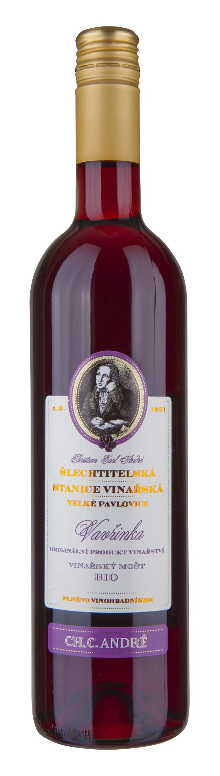 VAVŘINKA - 100 % vinařský mošt BIO