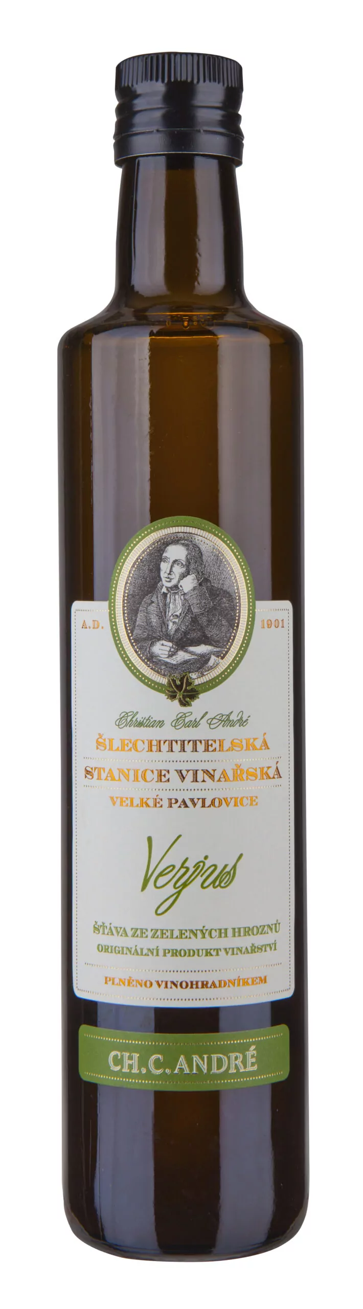 Verjus - 100%Šťáva ze zelených hroznů