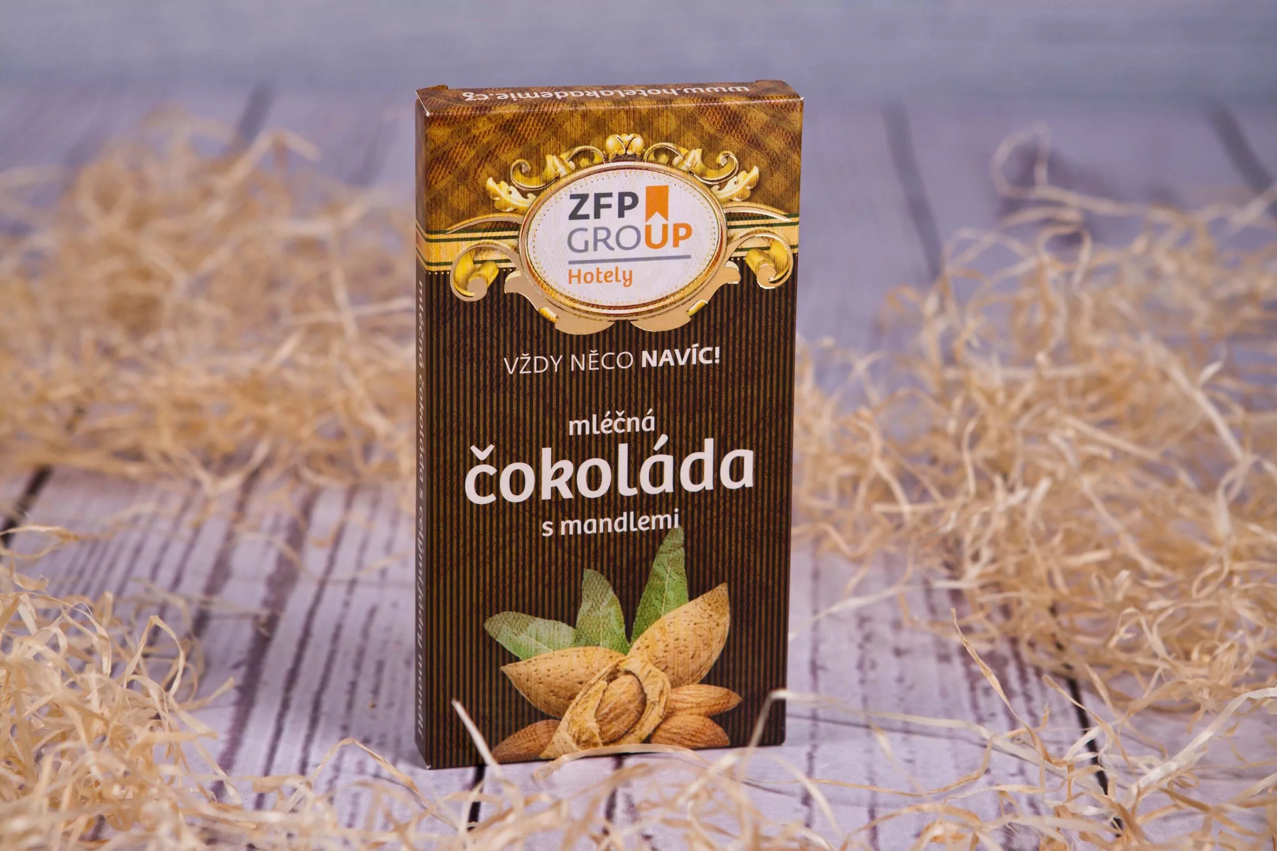 Čokoláda s mandlemi 100gr