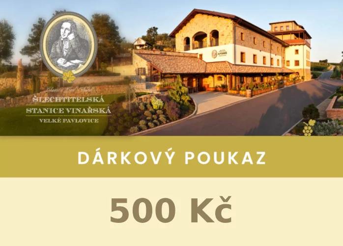 DÁRKOVÝ POUKAZ - 500,-Kč - penzion André