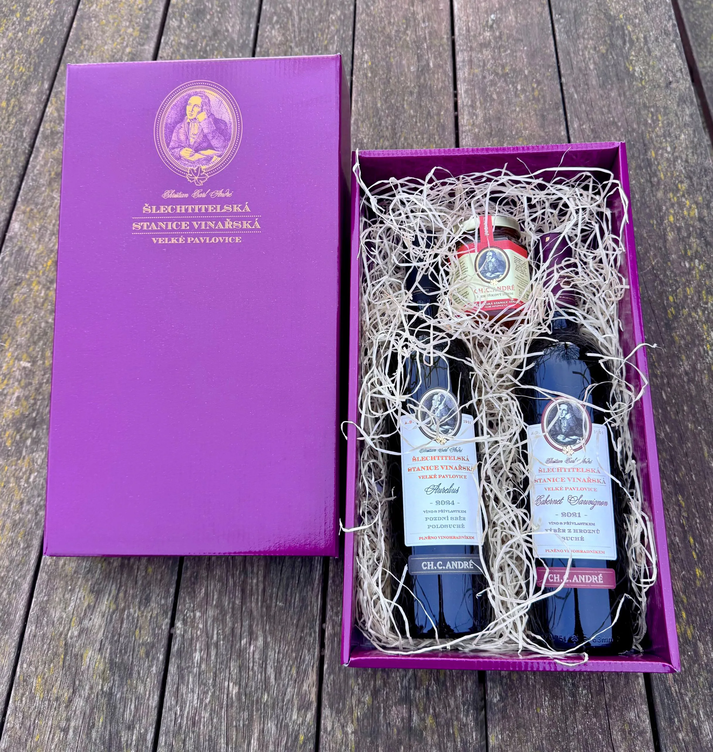 Dárková krabice - Aurelius a Cabernet Sauvignon