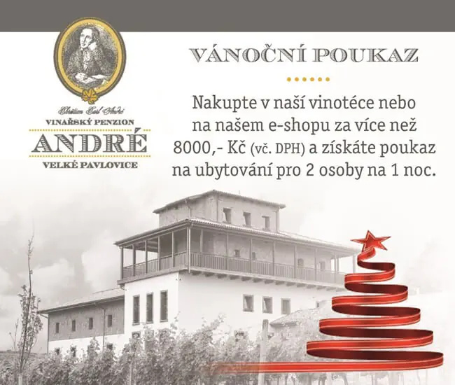 obrazek vanocniho poukazu na slevu za nakup nad 8000